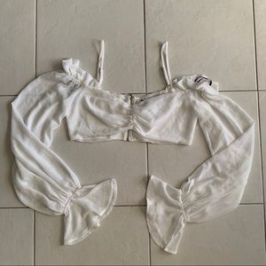 New super crop blouse